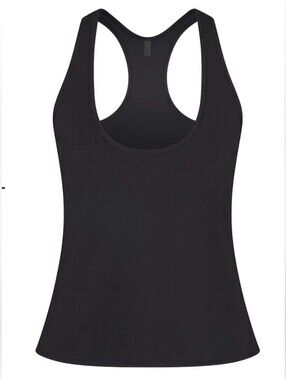 SKIMS NikeSKIMS AIRY RACER BACK TANK OBSIDIAN Black XXS NWT